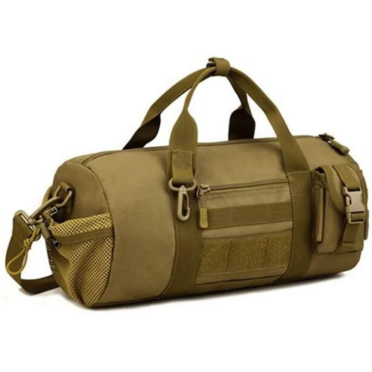 Crazy Horse Leather Overnight Bag Men Travel Sports Duffel