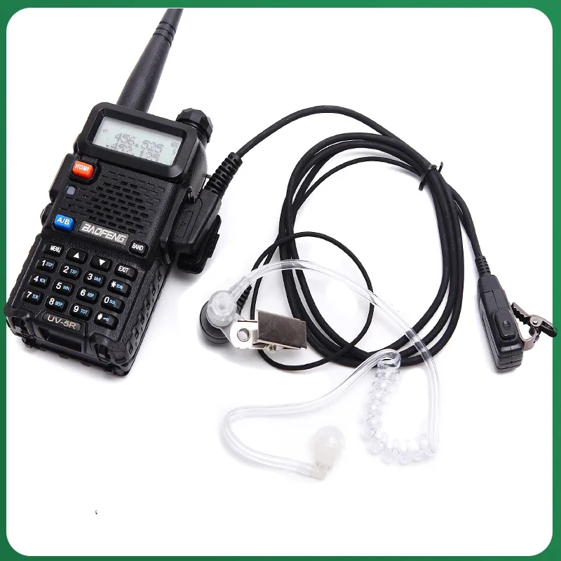 ヘッドセット音響クワッドフォン用 UV5R Plus UV-K5 UV-K6 Baofeng トランシーバー UV5R UV-13 Pro UV17 Plus エアチューブイヤホン UV-21 UV82
