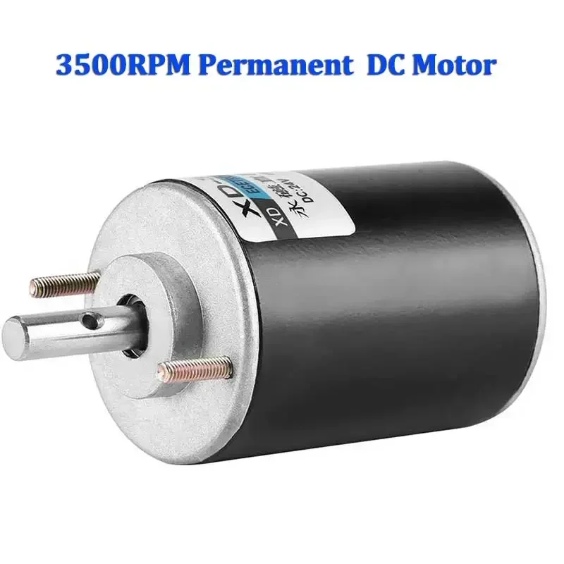 XD-3420 Permanent Magnet DC Motor 12V/24V 3500/7000rpm 30W Universal Adjustable Reversing Motor DC Speed Motor High Torque