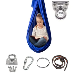 Children's Elastic Swing Sensory Training To Relieve Autism Indoor Hammock Therapy Swing Kid Multi-color Furniture Toy Bed chair