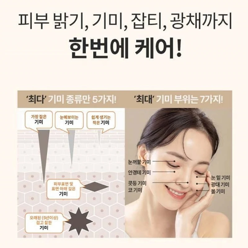 مجموعة مخطط خاصة من Ahc Melalute Ampoule (Amplies 10Mlx2 + الكريمات 10Mlx2) Melale Freckle Blemish رطوبة مشعة للعناية بالبشرة وتفتيحها