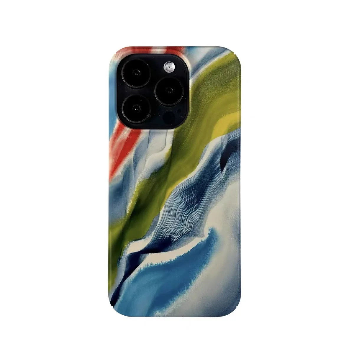 Etui na telefon Advanced Flowing Colors do IPHONE 17 Air 16E 15 PROMAX 14 Plus 13 12 MINI 11 PRO 16Plus XR XS Akrylowe etui na telefon