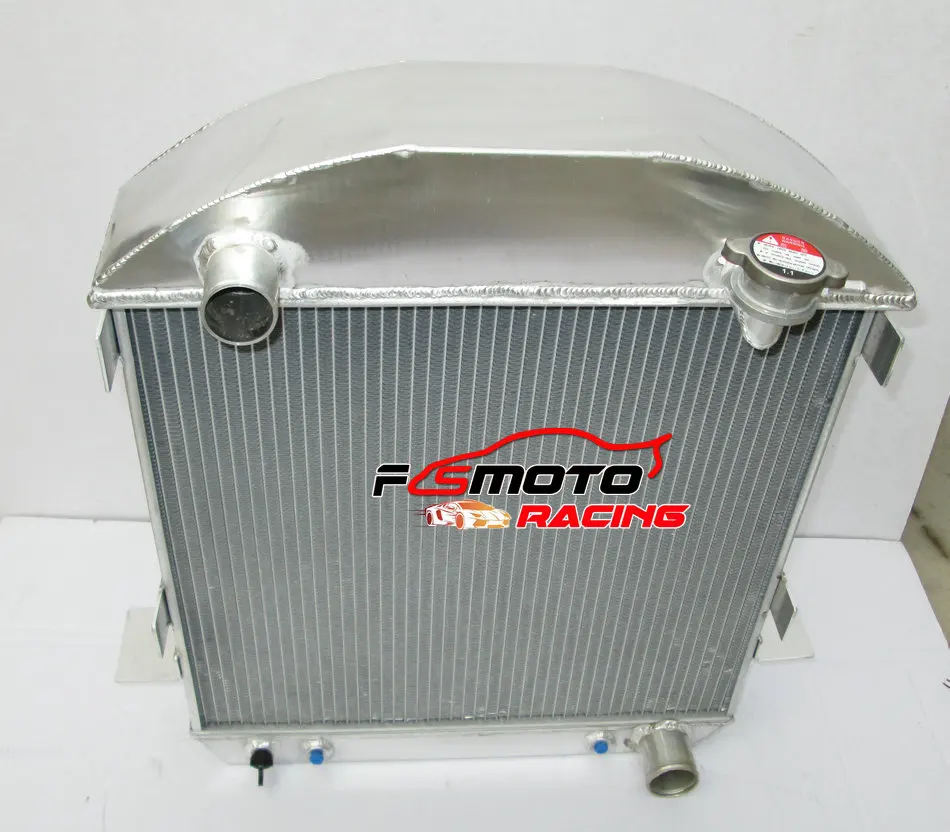 For FORD Chevy Engine Model-T T-Bucket GRILL 1924-1927 1925 1926 Aluminum Radiator