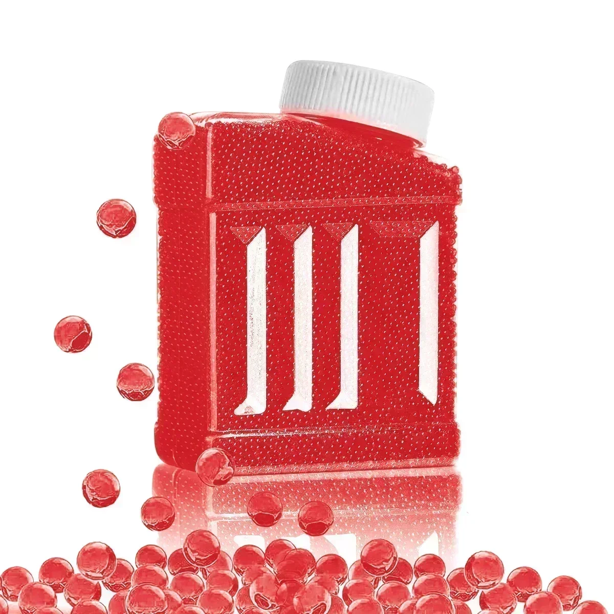 50000PCS Clear Water Gel Beads Ammo 7-8mm for Blasters Electric Toy Gun Compatible with 416 P90