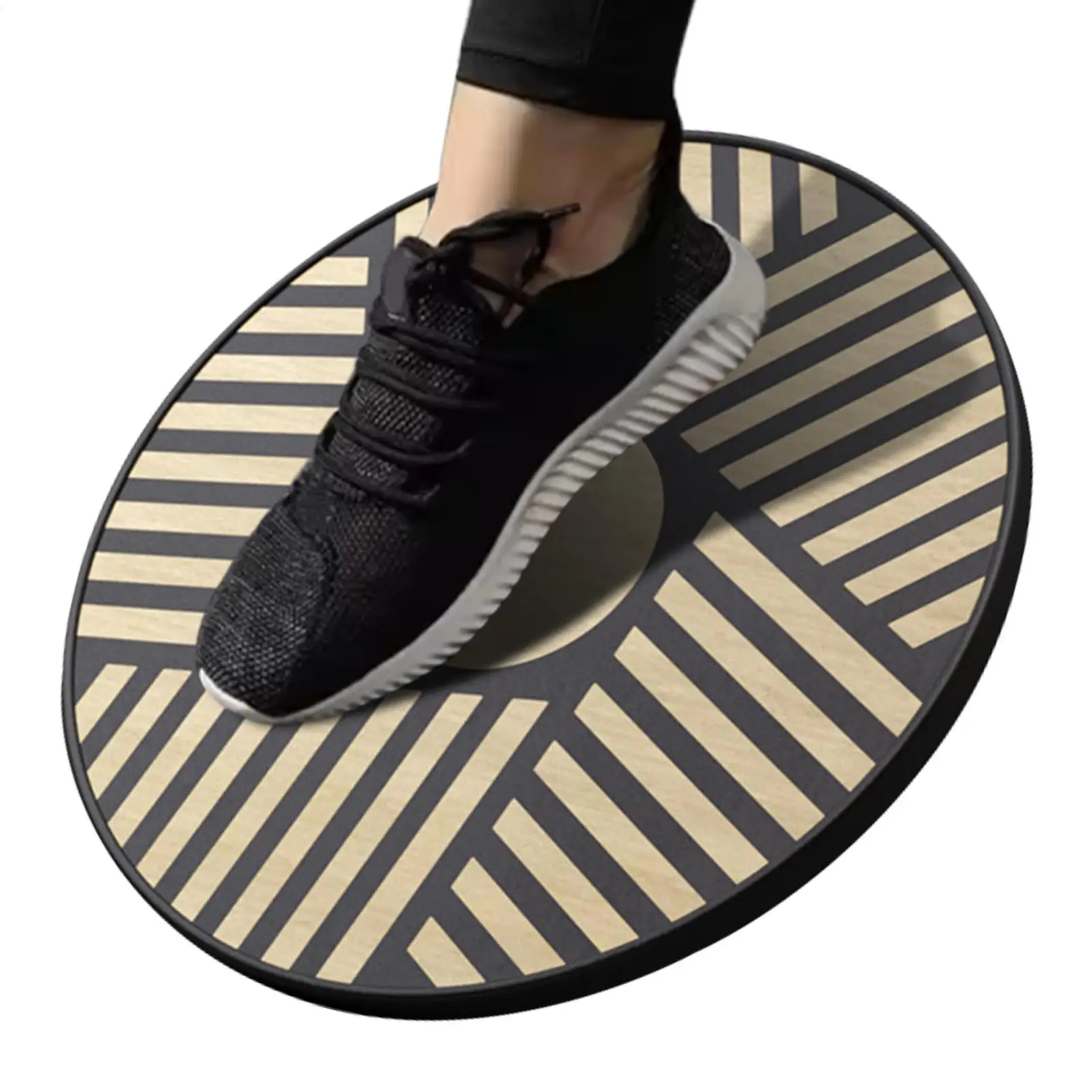

Wobble Trainer Board Core Strength Improving Wooden Boards No-Slip Workout Training Deck Stability Wobble Equipment For Elderly