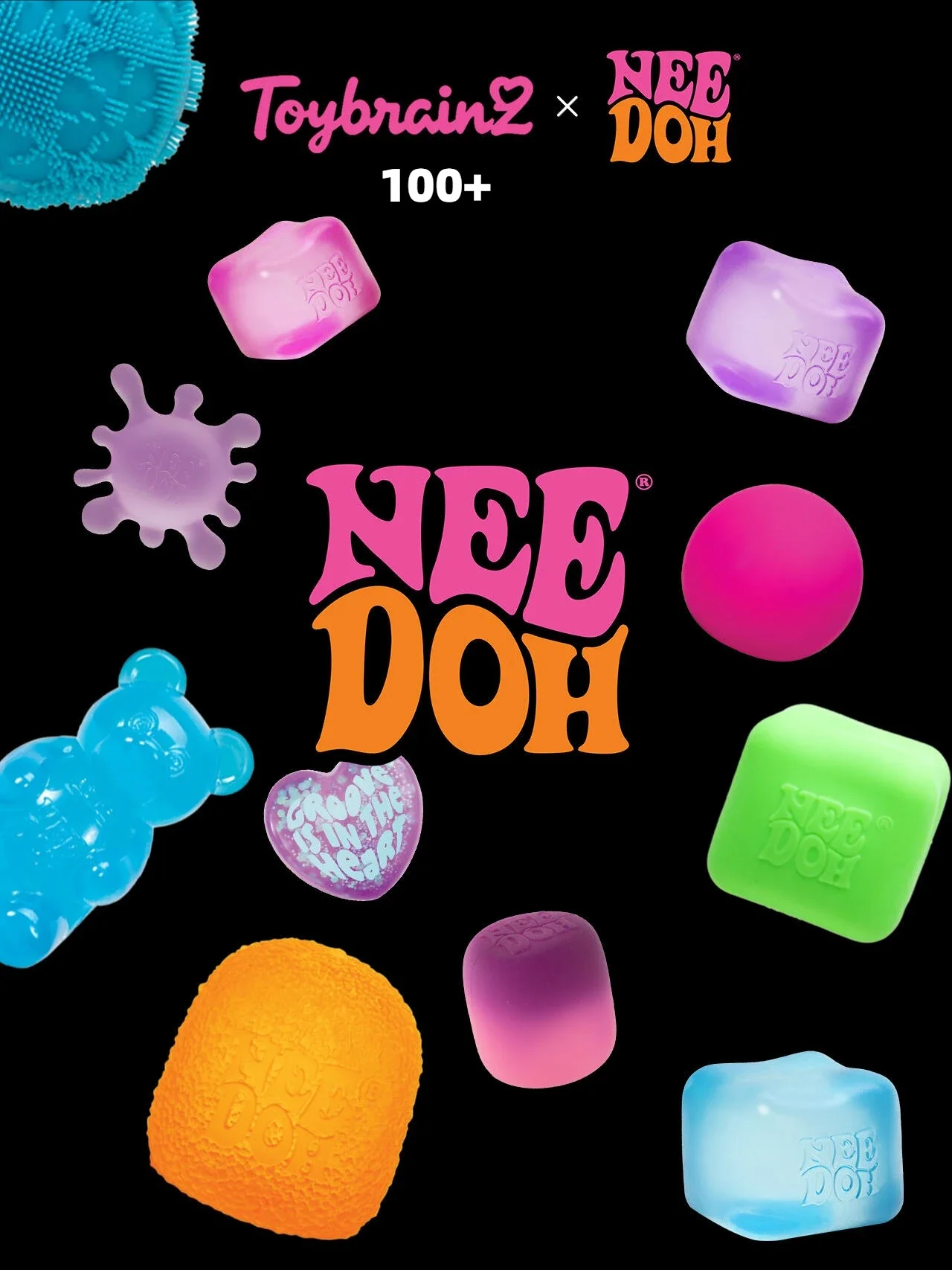 100+ Styles Schylling NeeDoh Sensory Fidget Toy Nice Cube Nice-Sicle Squishy Stress Relief Squeeze Slow Rising Anti Stress Gift