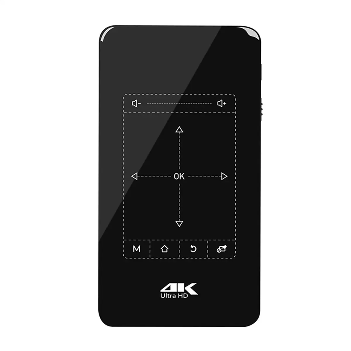 NEW 3D Mini Projector WIFI Android 4K HD Projectors Decoding for HOME Entertainment with Infrared Remote Control Tripod (EU)