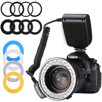 Nuevo Macro LED anillo de luz de Flash RF 550D para cámaras Nikon Canon Olympus Fuji DSLR