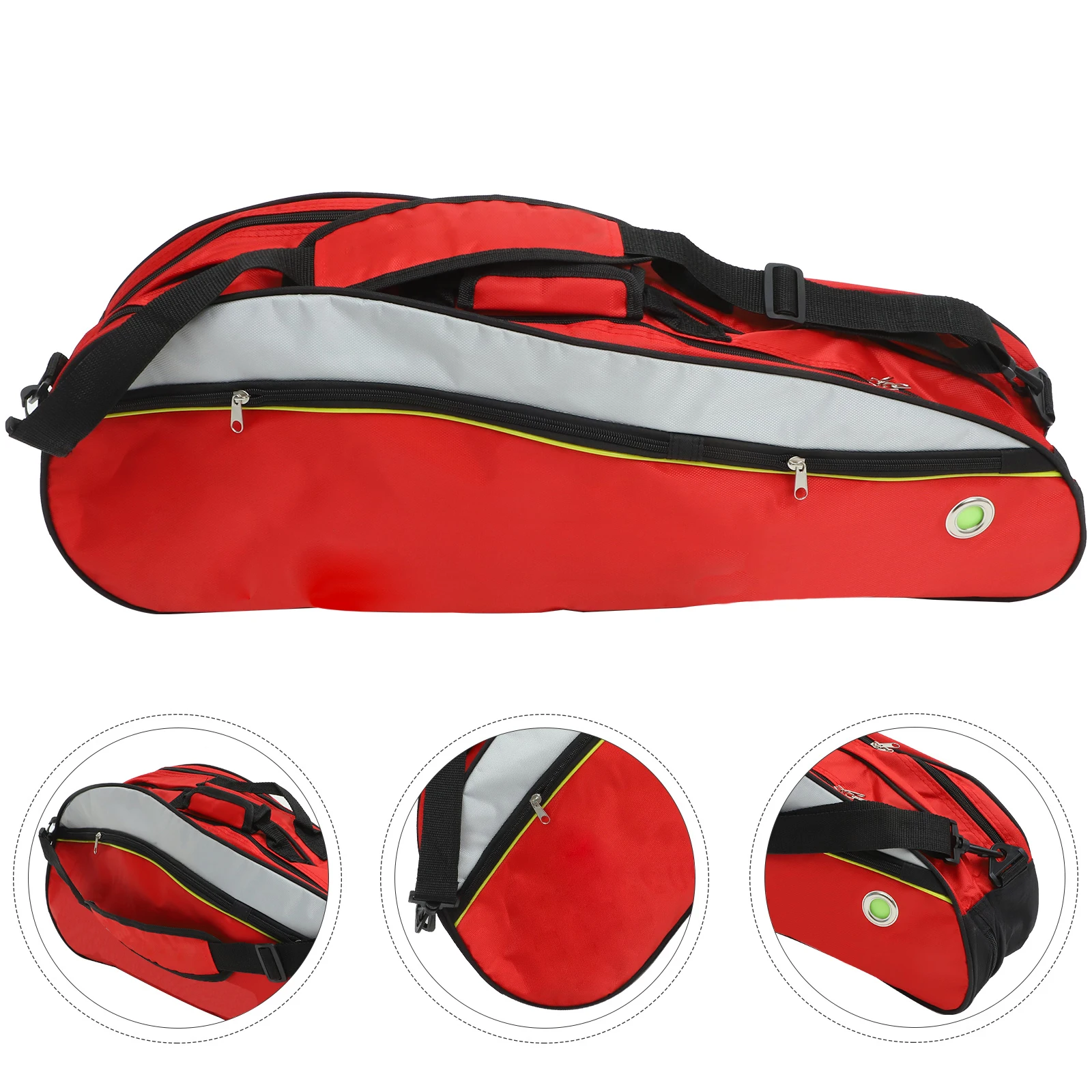 

Badminton Racket Backpack Sports Bag Racquet Suits for Women Tote Nylon Equipment Women's