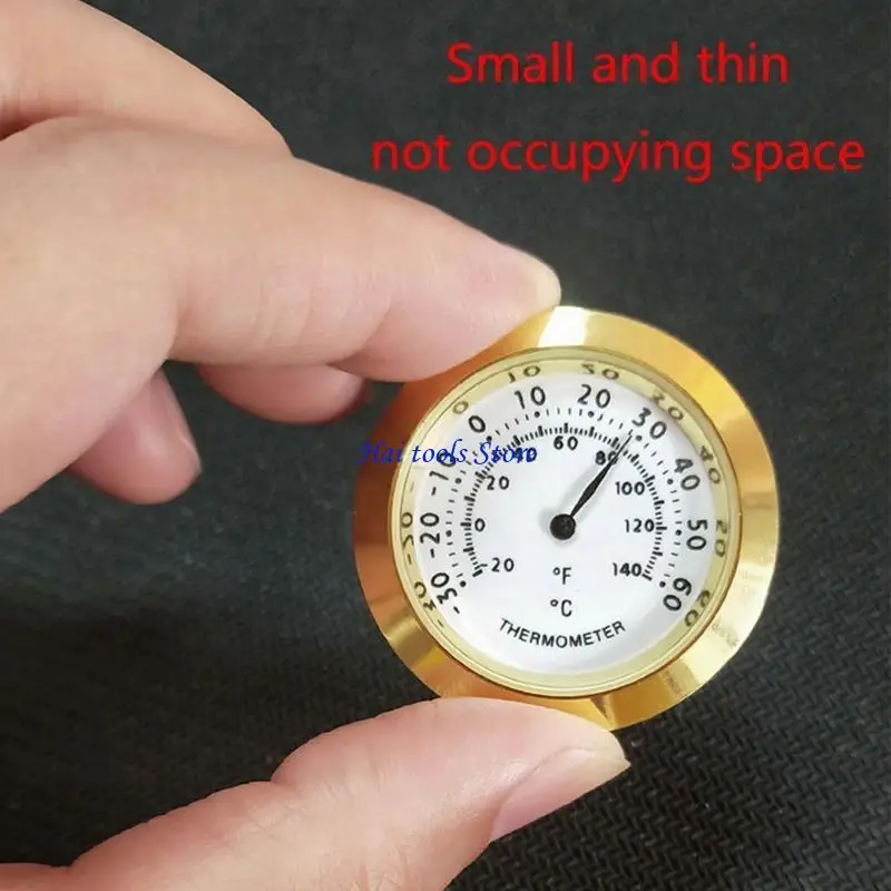 

X37E Мини -металл Температура измеритель влажности внутренний наружный термометр гигрометр