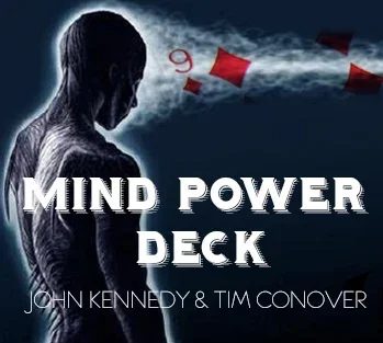 Mind Power Deck Card Magic Tricks Mind Reading Deck Close up Magic Magia Magie Magicians Prop Accessory Illusion Gimmick