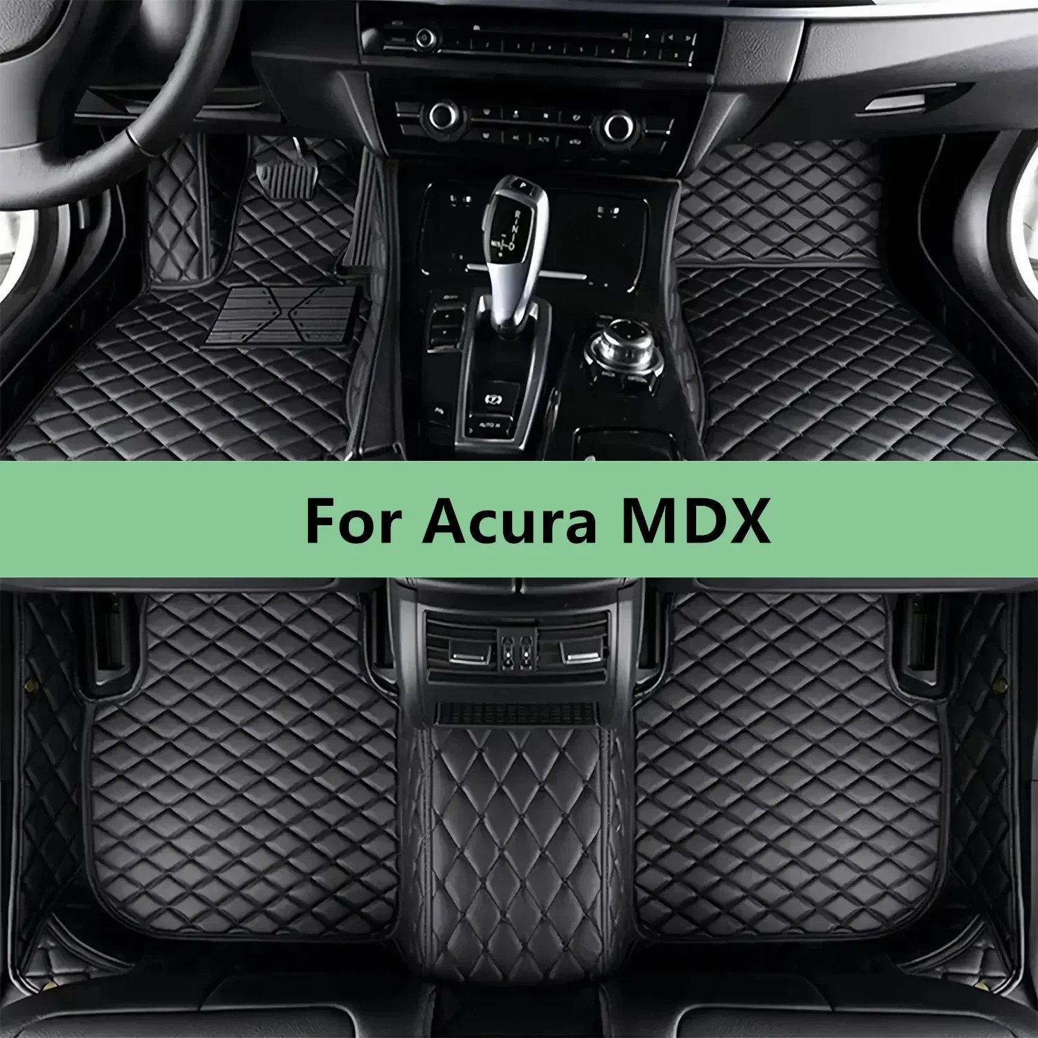 Custom Car Floor Mats For Acura MDX 2007 2008 2009 2010 2011 2012 2013 014 2015 Car Floor Mats For Men Women Car Accessories
