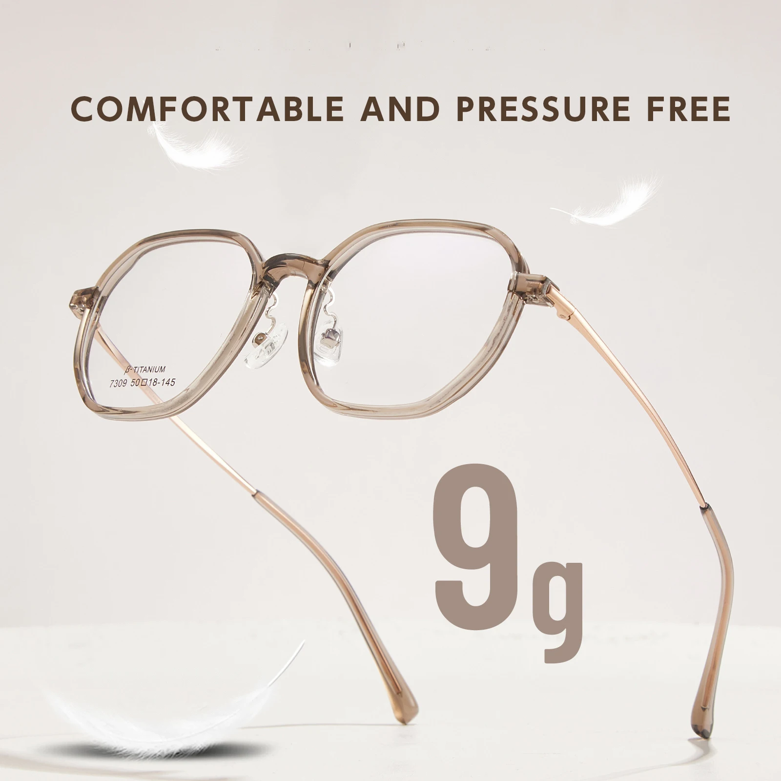 SANGCOO Eyeglass frame Prescription glasses for women's grade Titanium eyeglass frames trend acetate frames OpticalG7309