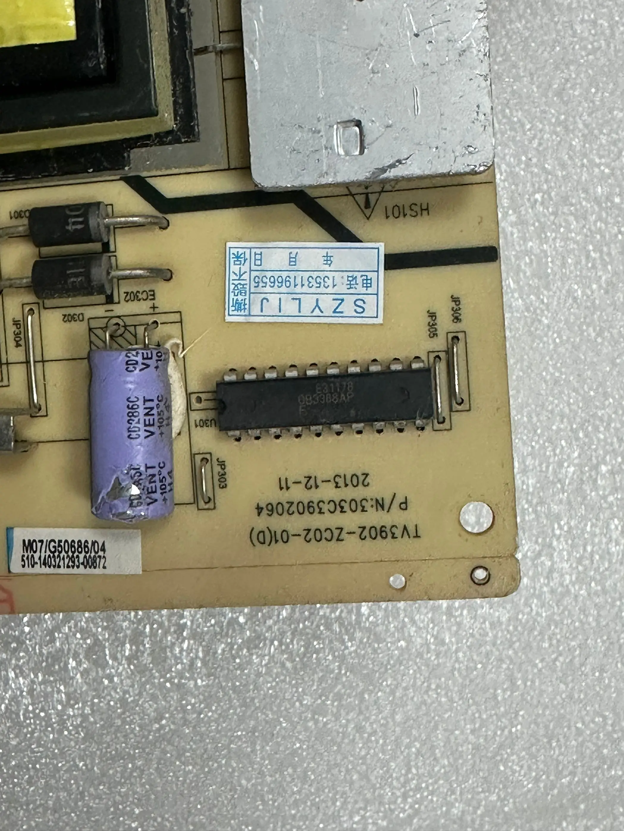 Good quality for  D40MF7090 TV3902-ZC02-01 303C3902064/3