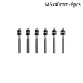 6pcs M5x40mm