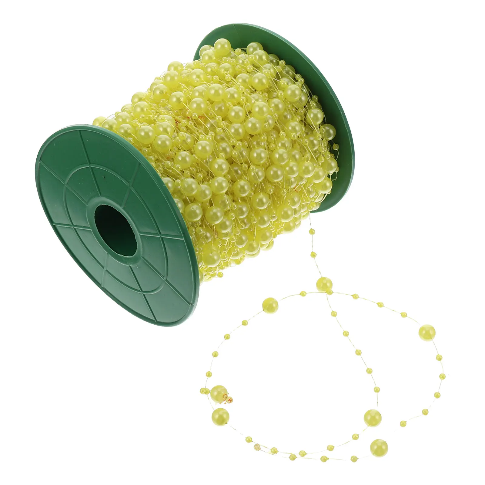 

60M Pearl Artificial Multipurpose Diy Prop ABS Beads Making Wedding Decoration DIY Craft Prop Imitation Necklace
