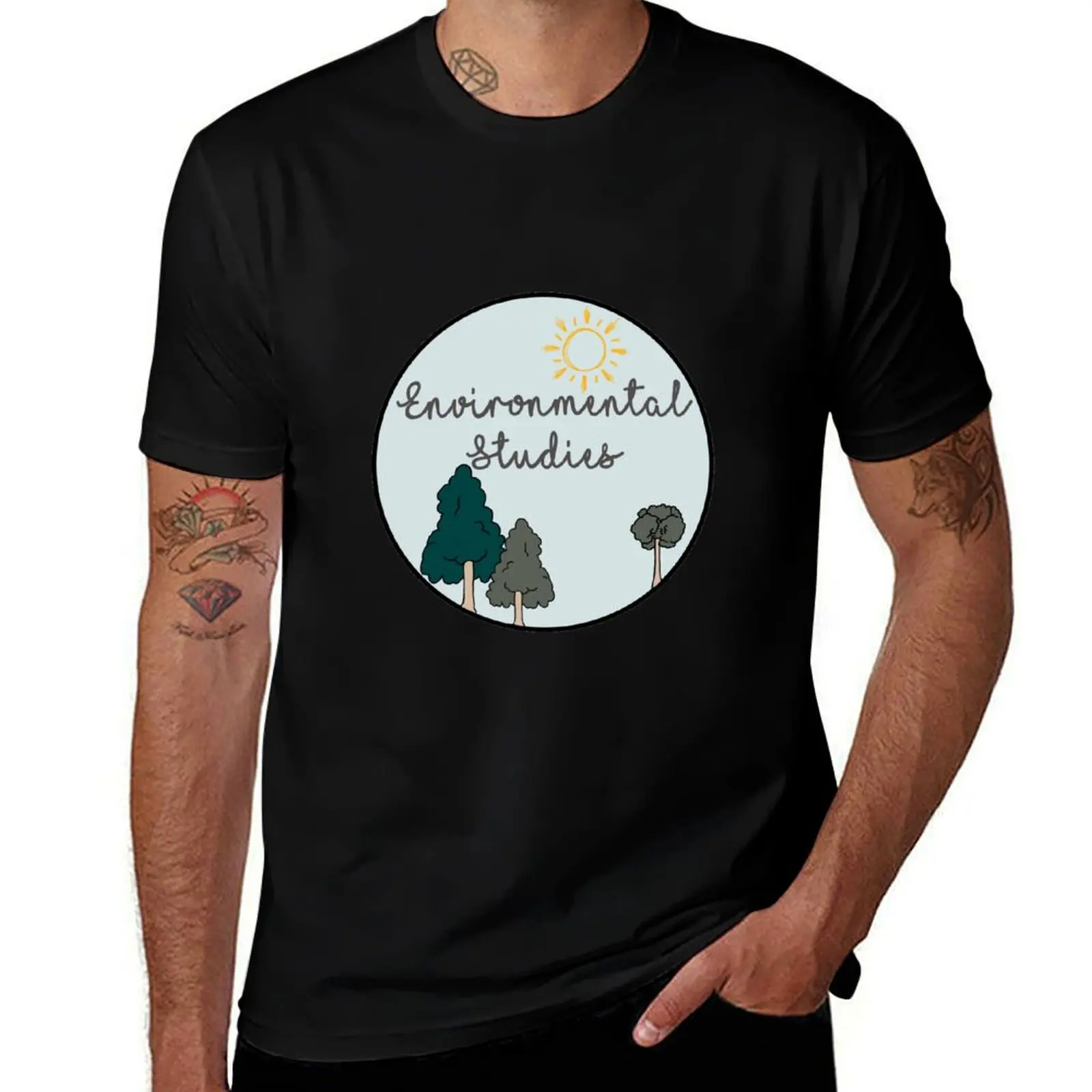 Environmental Studies Nature T-Shirt t shirts for man slim fit T-Shirt