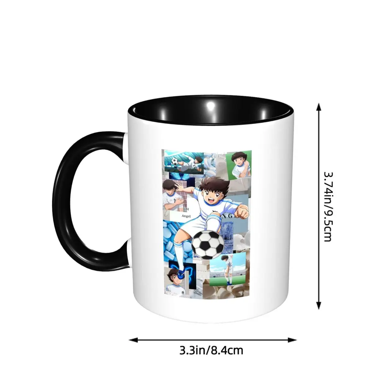 Ozora Oliver Atom Capitan Tsubasa Mug Funny Ceramic Coffee Cups Tea Mugs Milk Cup Drinkware Gifts for Friends