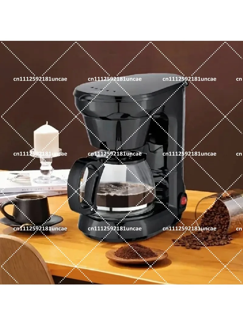 110V US Plug Automatic Drip Coffee Maker Coffee Pot for Brewing Coffee and Milk Tea