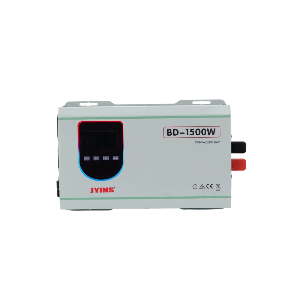 Fast Charger 12V 24V 48V 1500W Bidirectional Single Phase Grid Pure Sine Wave Power Inverter 12V 60A Battery Home Industrial