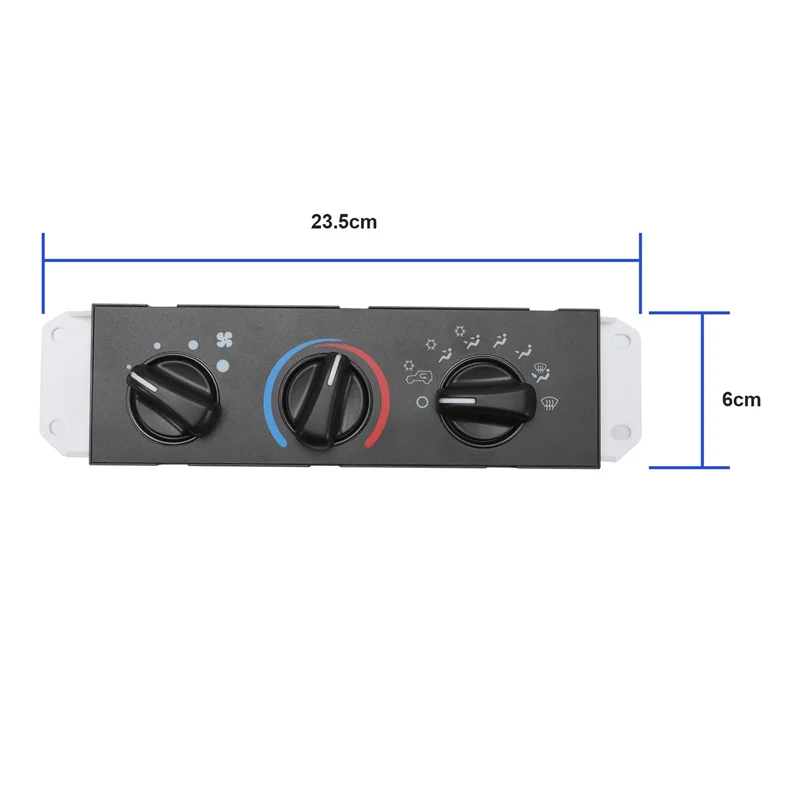 AEF3-55037473AB HVAC A/C Sakelar Panel Kontrol Pemanas untuk Jeep Wrangler TJ 1999-2004 Sakelar Motor Blower