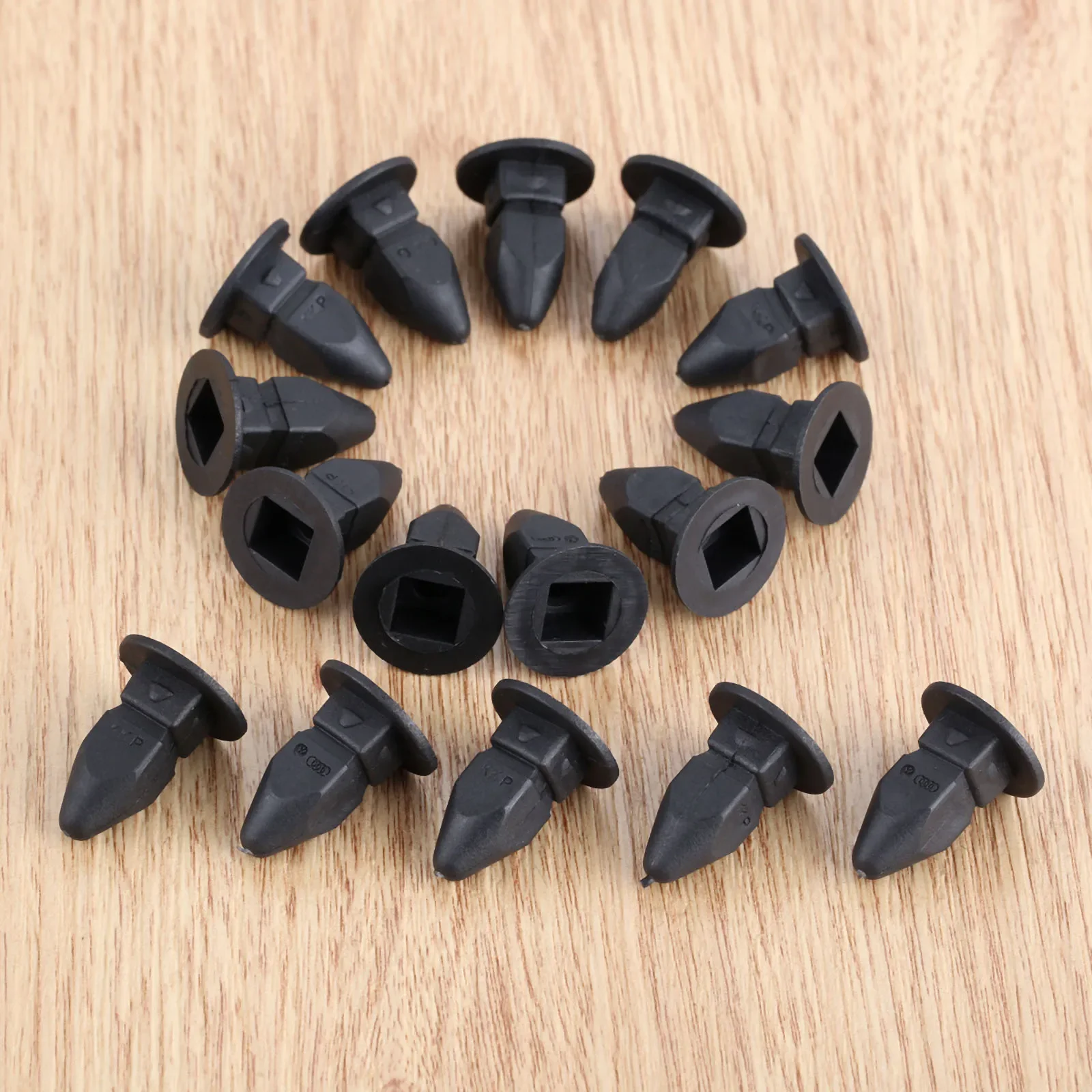 50Pcs N908-214-01 Bumper Fender Apron Screw Grommet Nut Clip A20925 For Audi A4