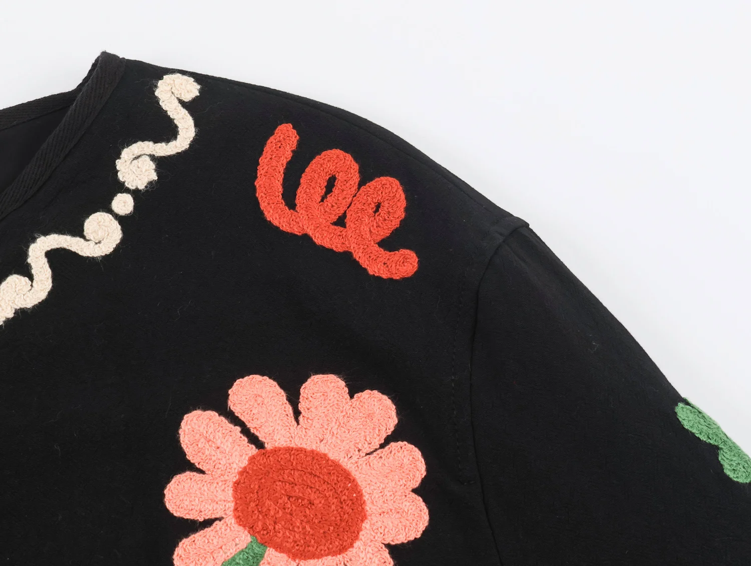 KONDALA Vintage Mode 2026 Elegante Damenjacke mit Blumenstickerei Lässige Moderne Schicke Damen-Streetwear Herbst Mujer Oberbekleidung – Detail 7
