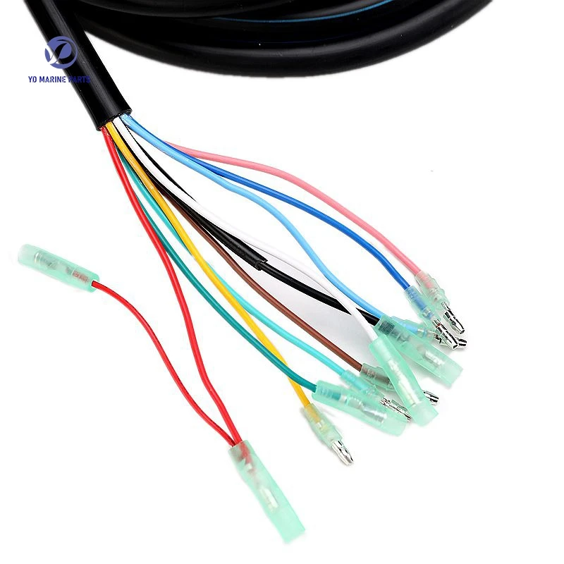 688-8258A-20-00 Cable Main Wire Harness for Yamaha Outboard Engine 703 Remote Control Box 10 Pins 688-8258A-20
