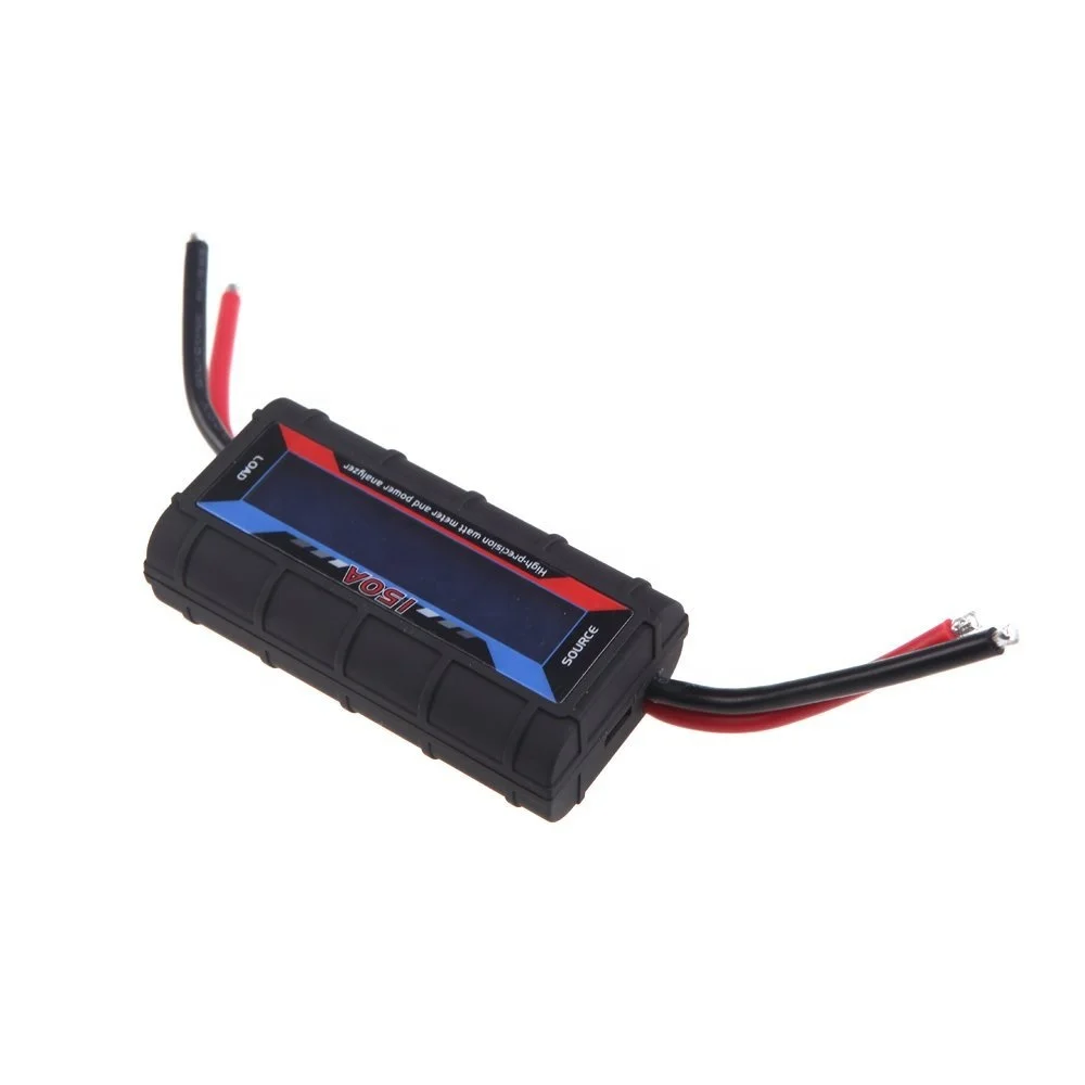 High Precision 150A Digital Watt Meter and Power Analyzer for RC Drone Plastic Electric Analyzer with Backlight LCD Display