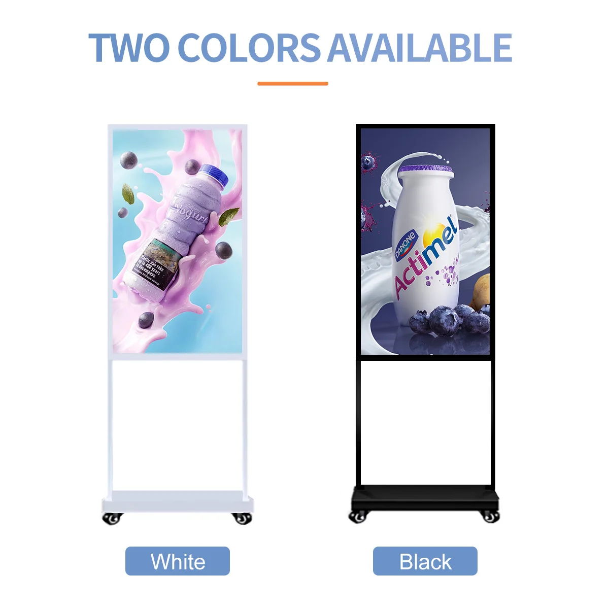 43 Inch Enterprise Display Guide Screens, Mall Clothing Stores, Storefront Dual-sided Display Advertising Machines