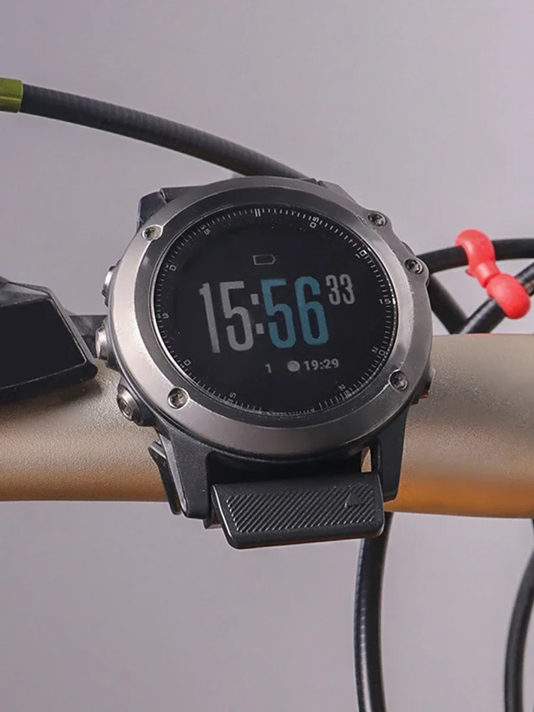 

20/22/26mm Bicycle Stopwatch Mount Removable Bike Watch Mount QuickFit Bicycle Stopwatch Holder for Garmin