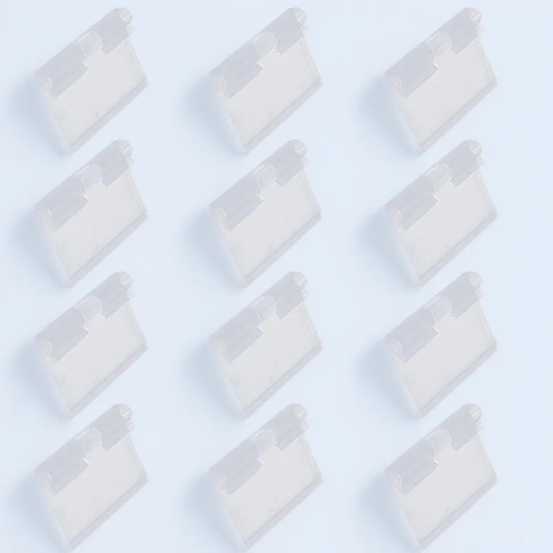 

30pcs Price Tag Labels Supermarket Shelf Sign Label Holders Plastic Price Display Transparent Convenient Merchandise Tags Shelf
