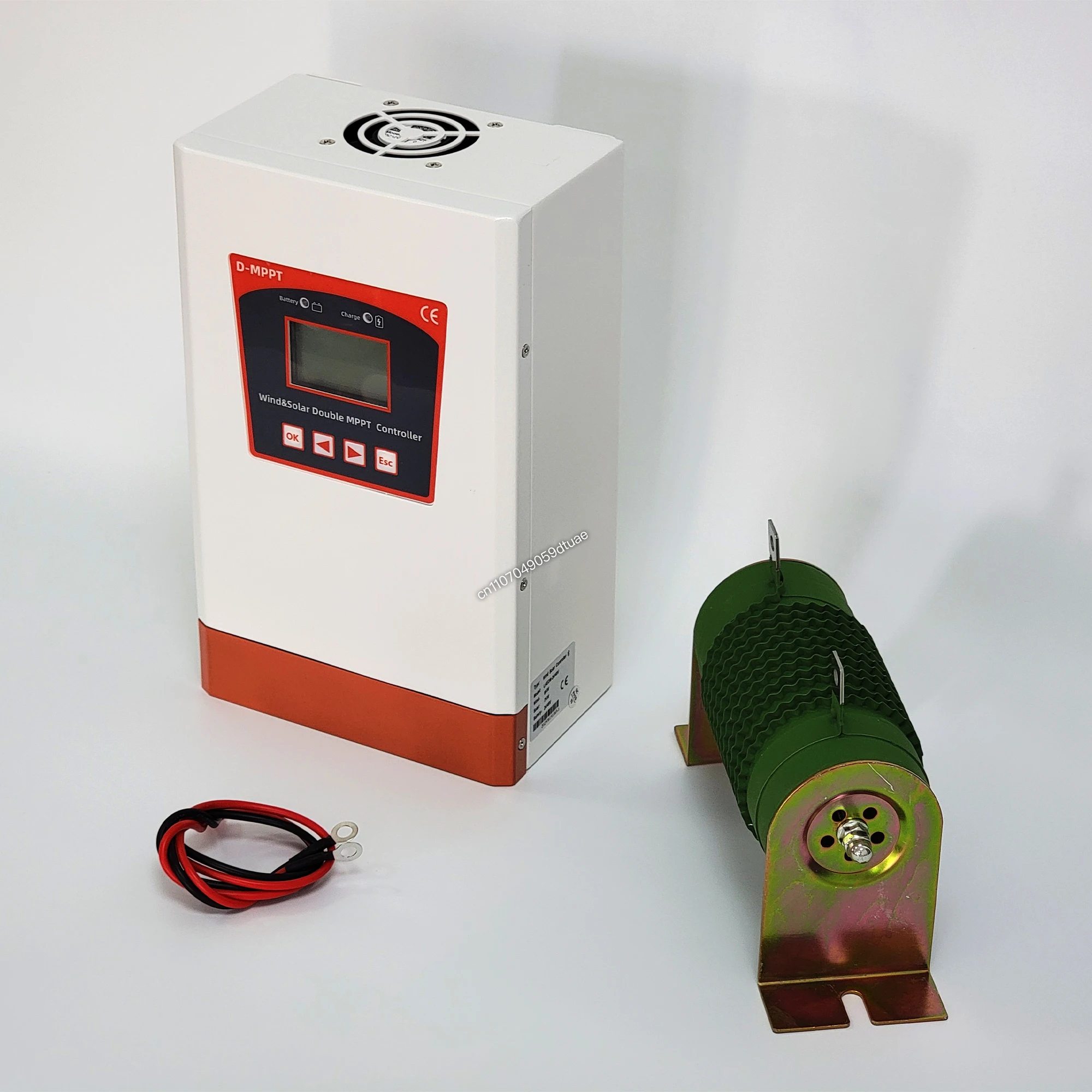 6000W Double MPPT Wind Energy Hybrid System Charge Solar Controller 12v 24v & 24v 48v Auto Regulator Home Use Windmill Generator