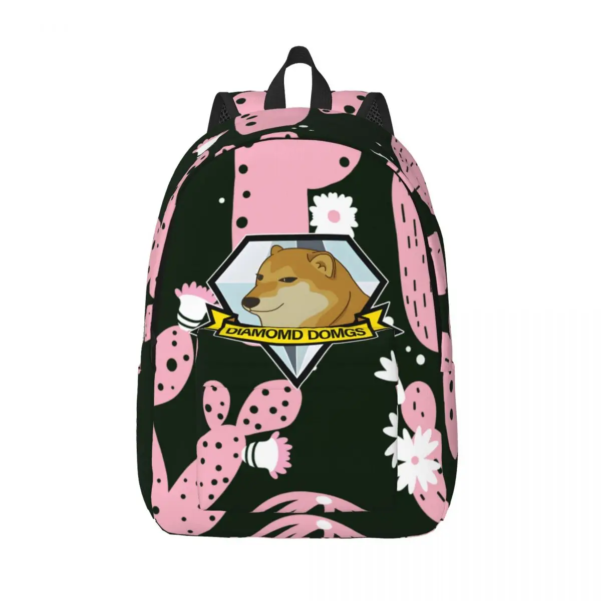 For School Amazing Large Capacity Harajuku Design Diamond Dogs Daypack Students Rucksack Gift