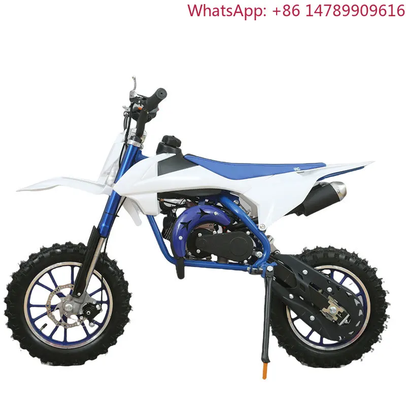 Ideal For Outdoor Leisure LoversTwo-stroke 49CC Trail Bike/Kids Automatic Trail Bike Mini Kids Trail Bike Uses Large Tires With