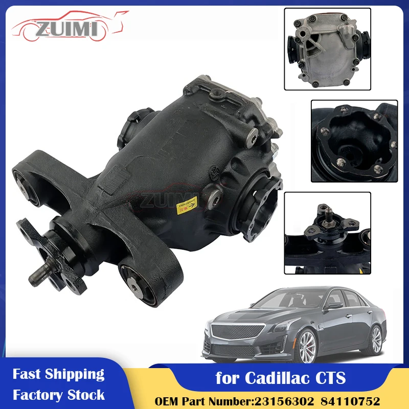 

8AT Rear Differential Assembly Speed Ratio 2.85 OE 23156302 84110752 for Cadillac CTS AWD 2015-2019