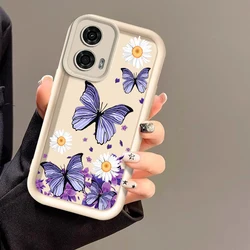 G 24 Butterfly New Sky Eye Phone Case For Motorola Moto G24 G54 G84 G34 G53 G24Power G54Power G9 E40 E32 G22 G30 G20 G10 Cover