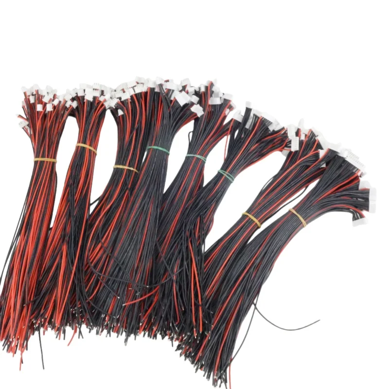 5pcs/lot 1S 2S 3S 4S 5S 6S 7S 8S Lipo Battery Balance Charger Cable IMAX B6 Connector Plug Wire 22AWG 30cm Single Head Wire