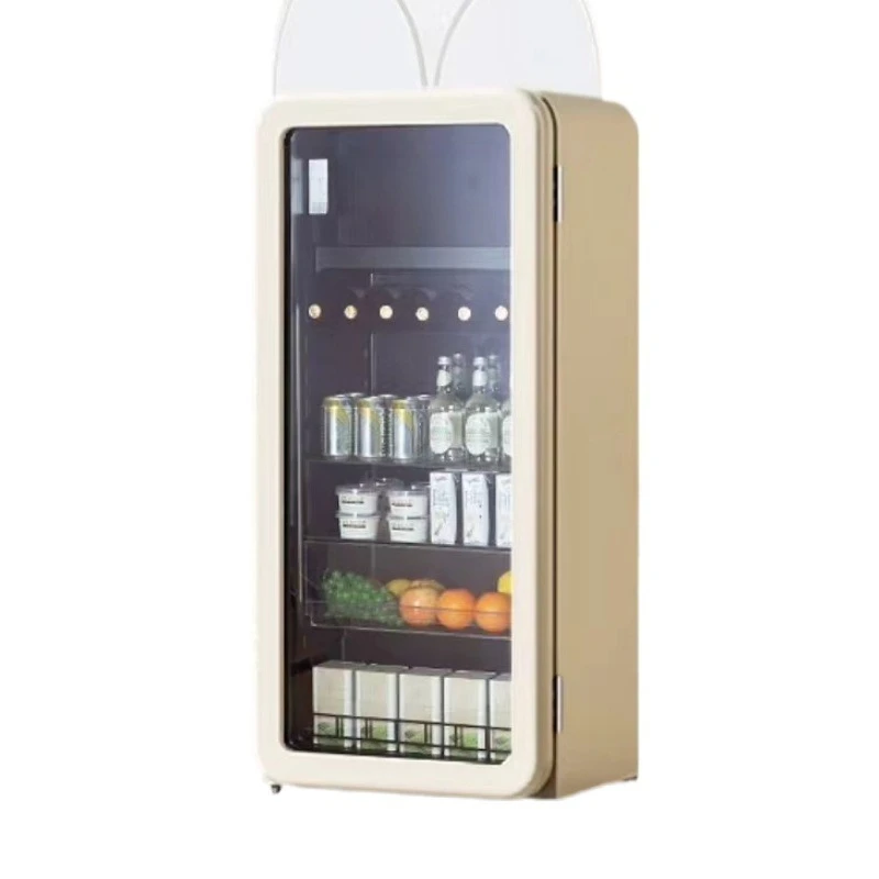 

SC-168RDS/168L retro ice bar household beverage freezer refrigerated frozen ultra-thin