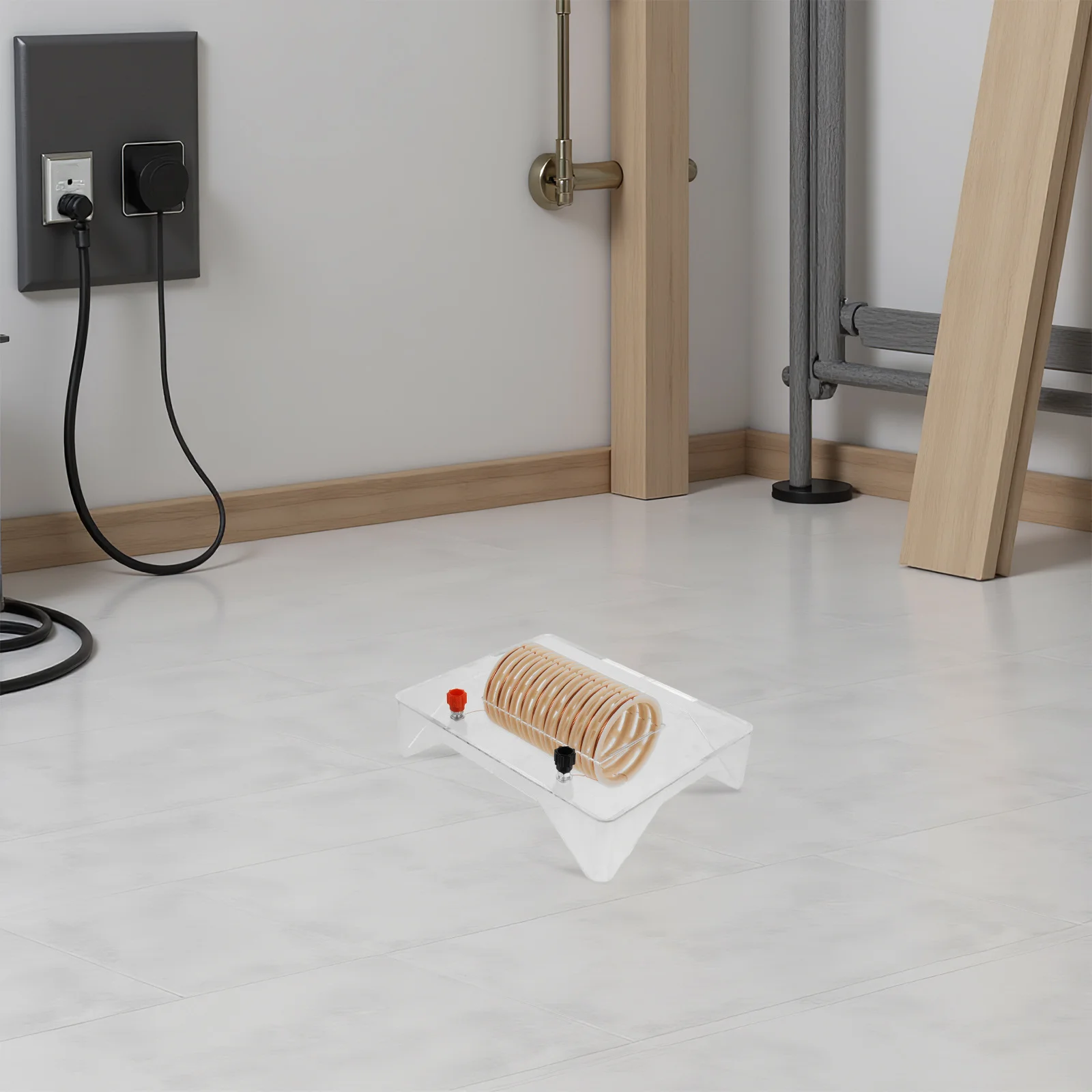 

Solenoid Experiment Apparatus High Precision Magnetic Field Visualization For School Science Projects Electromagnetic Circuit