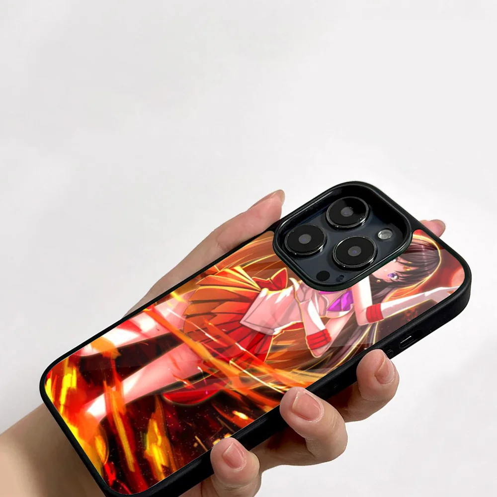 S-sailor Mars Phone Case For IPhone 11 12 13 14 15 16 Plus Pro Max Mirror Acrylic PC TPU Cover