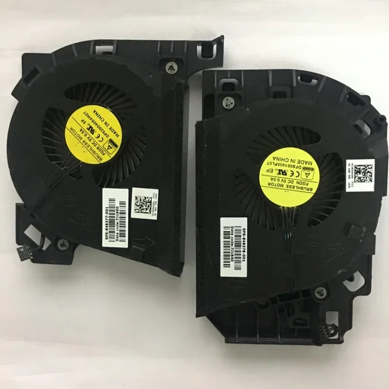 

NEW CPU Cooling Fan & GPU Fan for HP ZBOOK 17 G3 848378-001 848377-001 FGD9 FGDN DC 5V 0.5A