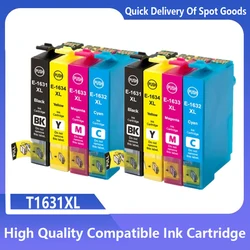 Compatible For Epson 16XL T1631 1632 ink cartridge For Epson WF 2650 WF-2630 WF-2660 WF-2750 WF-2760 XP-320 XP-420 XP-424