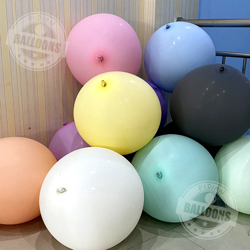 

Macaron Purple Balloons Anniversary Decoration Birthday Party Baby Celebration Wedding Engagement Room Scene Decor Supplies