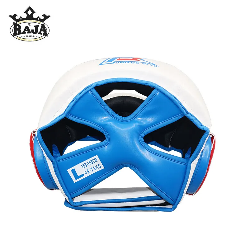 Raja Boxing Headgear MMA Muay Thai Taekwondo Kickboxing Sparring Martial Arts Taekwondo Helmet Full Face Protection