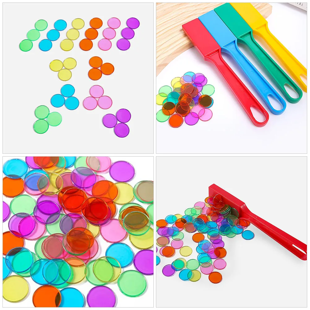 

1 set 1 Set Round Chips Educational For Kids Toddlers Color Color Sorting Educational Sorting Counting Fine Motor Skills