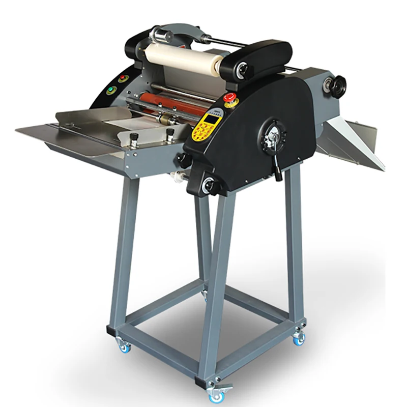 340mm  Automatic  A3 Size Hot Cold Roll Laminating Machine with Auto Pull Off