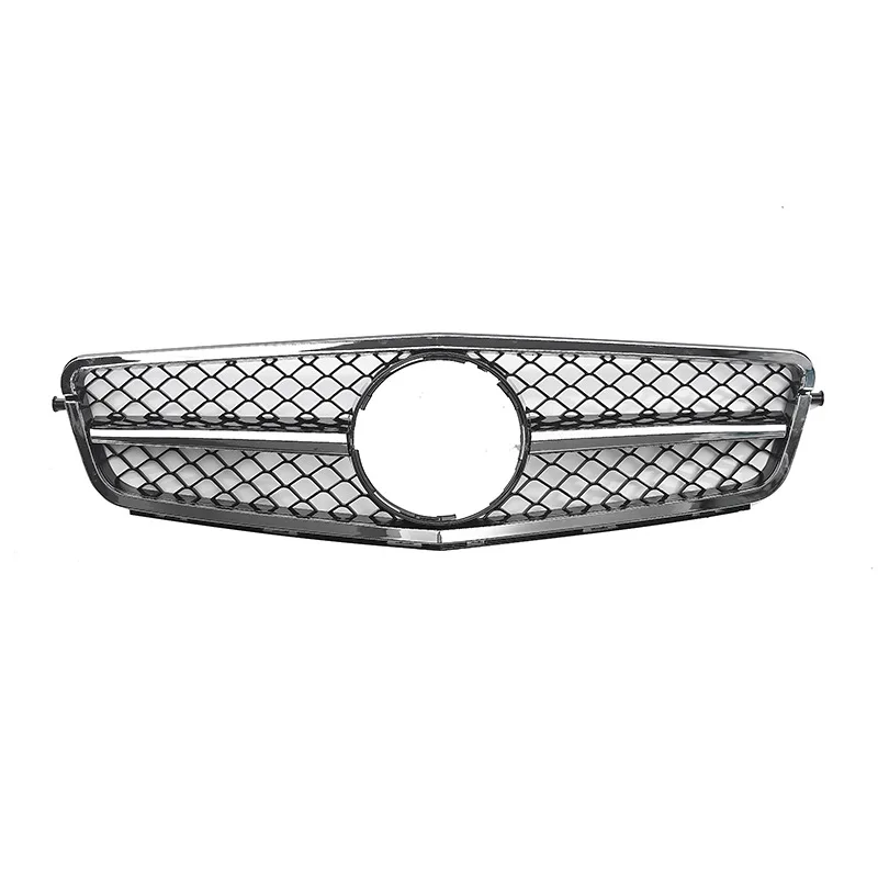 

AMG Style Glossy Black Radiator Grilles For 2007-2014 Mercedes Benz C-Class W204 Racing Grilles Bumpers Body Kit