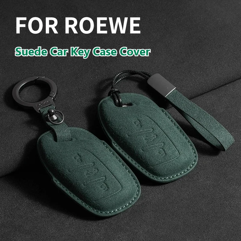 For Mg 4 MG4 MG5 MG6 Mg3 Mg7 Mg Zs Suede Car Remote Key Case Cover Car Key Prot…