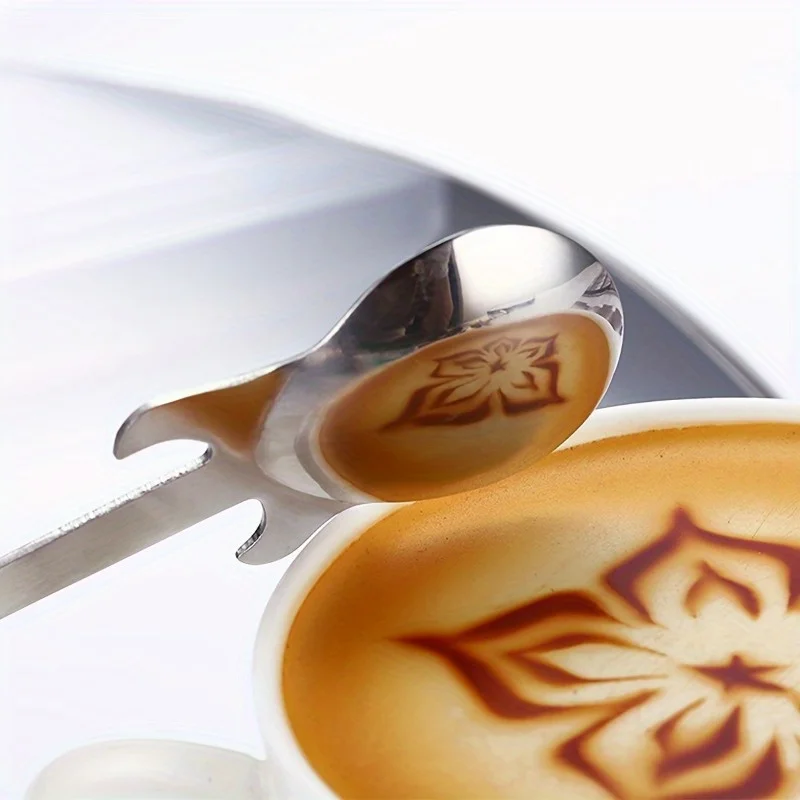 Guitar-Shaped Stainless Steel Spoon - Perfect for Coffee, Tea, Desserts | Durable, Stylish Tableware for Music Enthusiasts